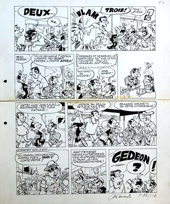 Dino Attanasio, Spaghetti - Viva Spaghetti, planche N°17 - Comic Strip