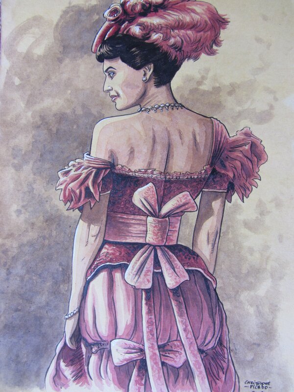 Mathilde by Christophe Picaud - Original Illustration