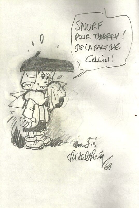 Benoit brise fer by François Walthéry - Sketch