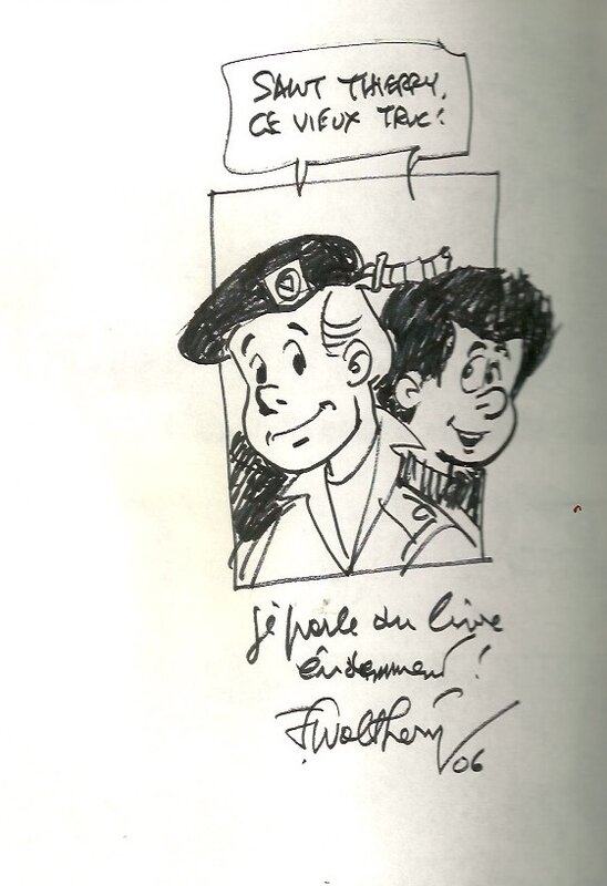 Jack et célestin by François Walthéry - Sketch
