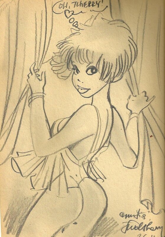 Natacha by François Walthéry - Sketch