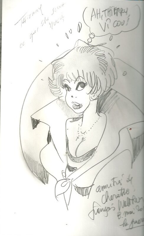 Natacha by François Walthéry - Sketch