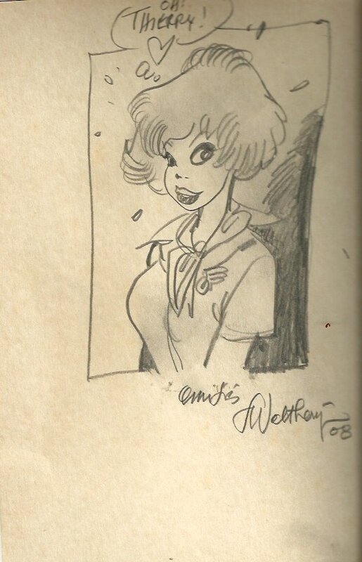 Natacha by François Walthéry - Sketch