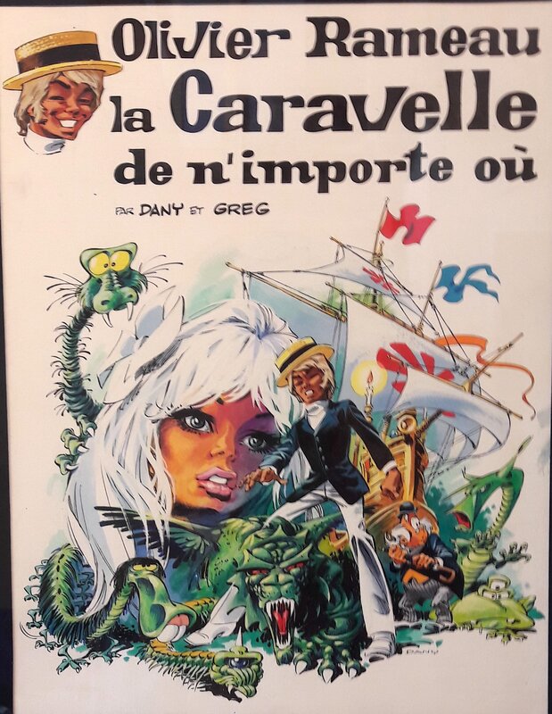 Dany, La caravelle de n'importe où - Original Cover