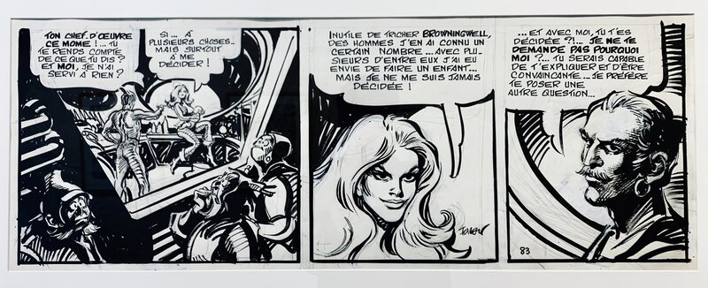 Jean-Claude Forest, Barbarella, Le Semble-Lune - Comic Strip