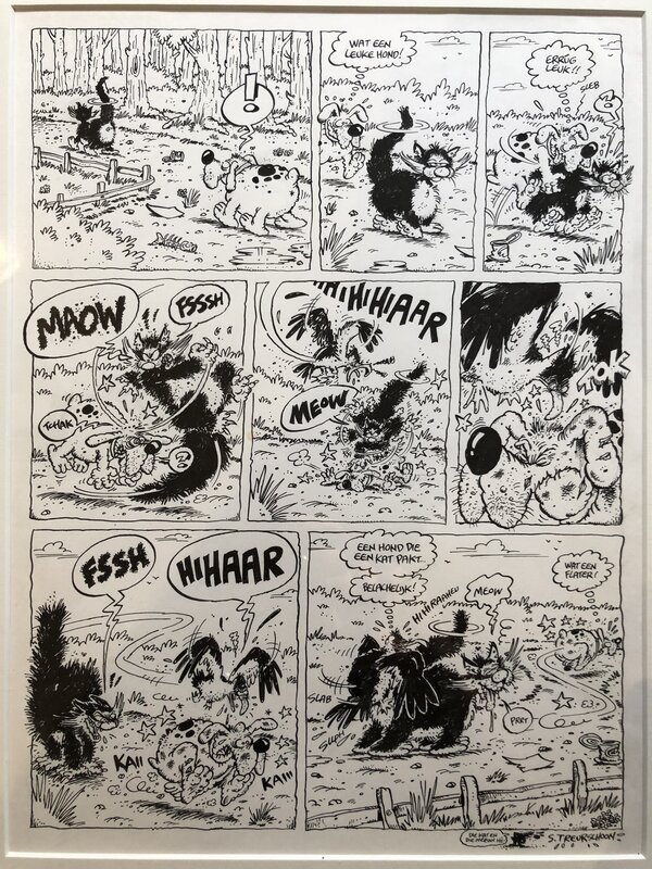 Eric Schreurs, Original page Scheurs - Planche originale