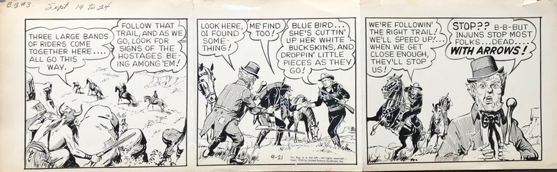 Buffalo Bill n° 3 by Fred Meagher - Comic Strip