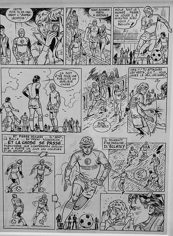 Raymond Reding, Section R - l'Anderlechtois - pl.15 - Comic Strip