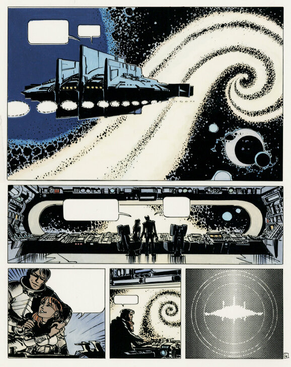 Evelyne Tran-Lê, Jean-Claude Mézières, Mézières, Valérian et Laureline, bleu de coloriage - Color guide
