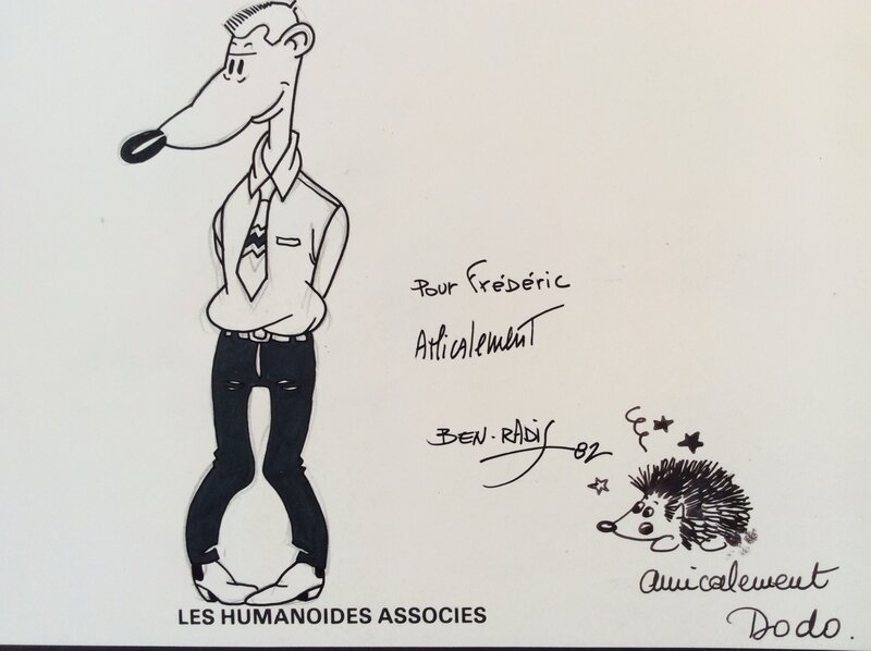 Les Closh by Ben Radis, Dodo - Sketch