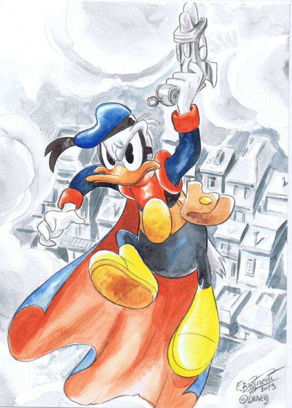 Fantomiald by Emmanuele Baccinelli - Original Illustration