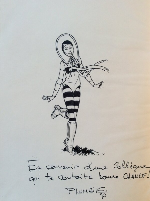 Claude Plumail, Le vagabond des limbes - Sketch