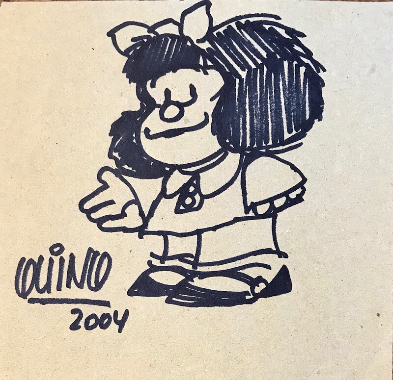 Mafalda by Quino - Sketch