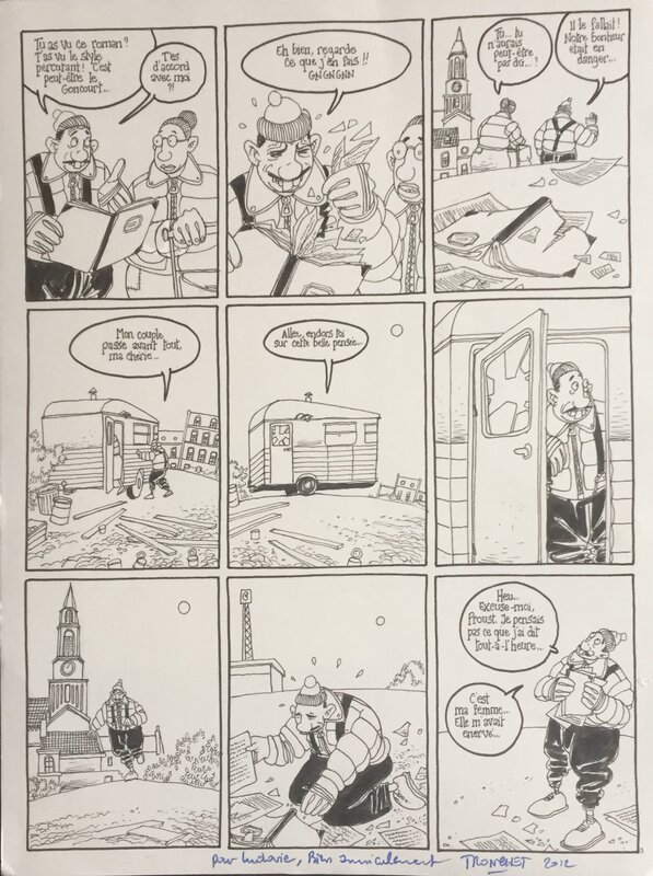 Les Poissards by Tronchet - Comic Strip