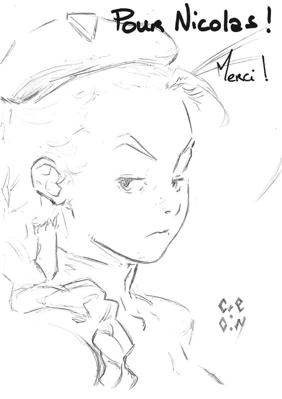 Cre.O.N, Cammy (Street Fighter) - Sketch