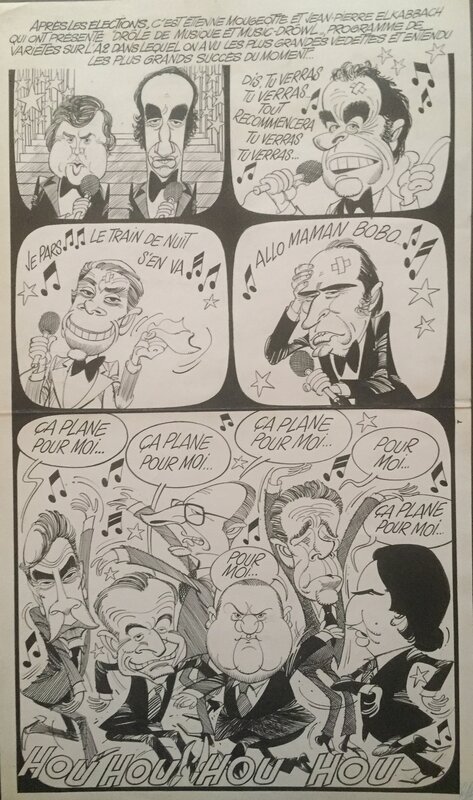 Les Télé-Graphistes par Jamic, Serge Gennaux - Planche originale