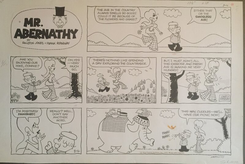 Mister Abernathy by Ralston Jones, Frank Ridgeway - Comic Strip