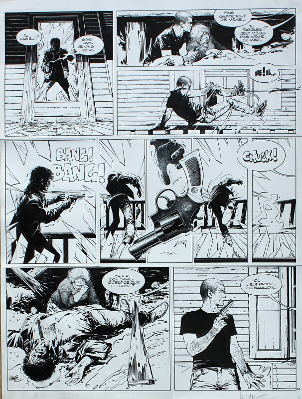 William Vance, XIII - Jour du Soleil Noir - Comic Strip