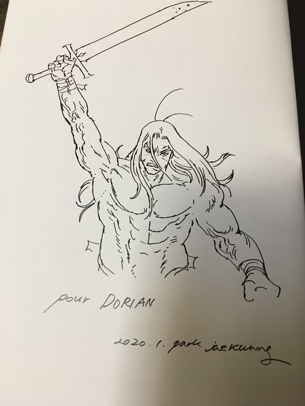 Conan by Park jae kwang - Sketch