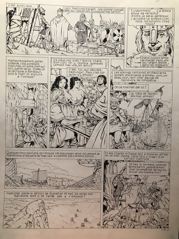 Vickings by Philippe Delaby - Comic Strip