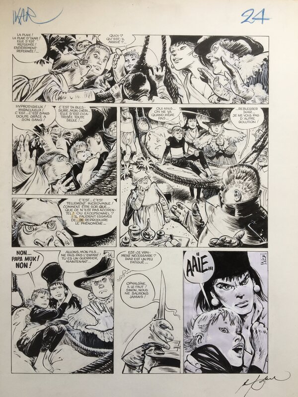 Ikar by René Follet, Makyo - Comic Strip