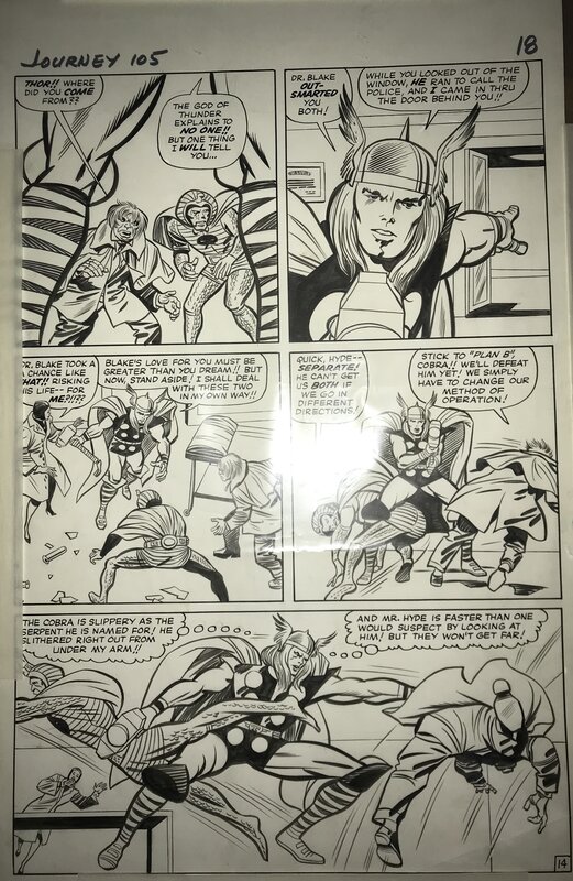 Jack Kirby, Journey into mystery 105 - Comic Strip