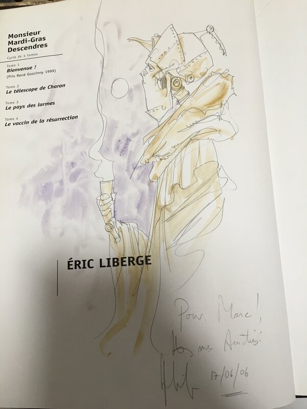 Eric Liberge, Mardi gras descendre - Sketch
