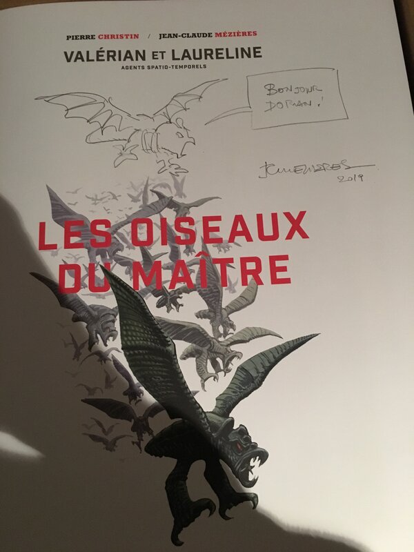 Jean-Claude Mézières, Les oiseaux du maitre - Sketch