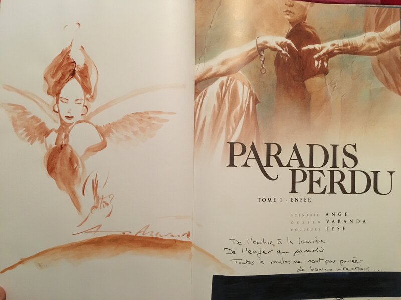 Paradis perdu by Alberto Varanda - Sketch