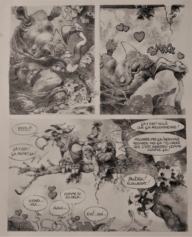 René Hausman, Amours contre nature - Comic Strip