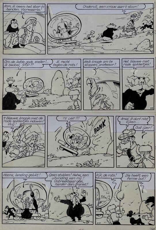 Jef Nys, Jommeke nr 24 / p29 / 97-100 : De verloren zoon - Comic Strip
