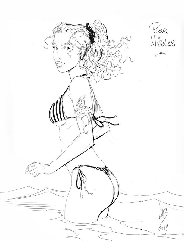 Moréa Doloniac by Thierry Labrosse - Sketch