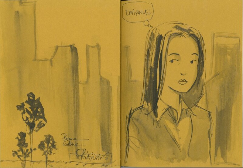 Olivier Martin, Dédicace Face Cachée : Mayumi - Sketch