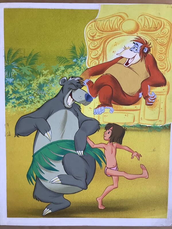 Studio Walt disney, Le livre de la jungle - Original Illustration