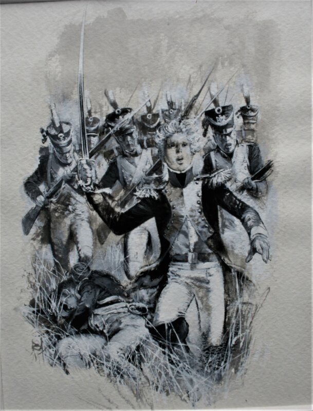 Charge by René Follet - Original Illustration