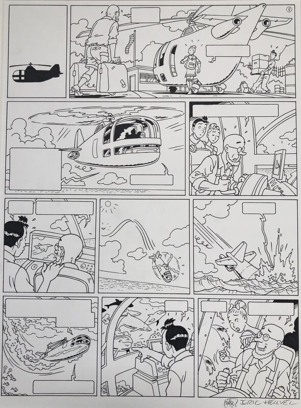 Eric Heuvel, Suske en Wiske De Schaal van Moraal - pagina 5 - SOS Kinderdorpen - Comic Strip