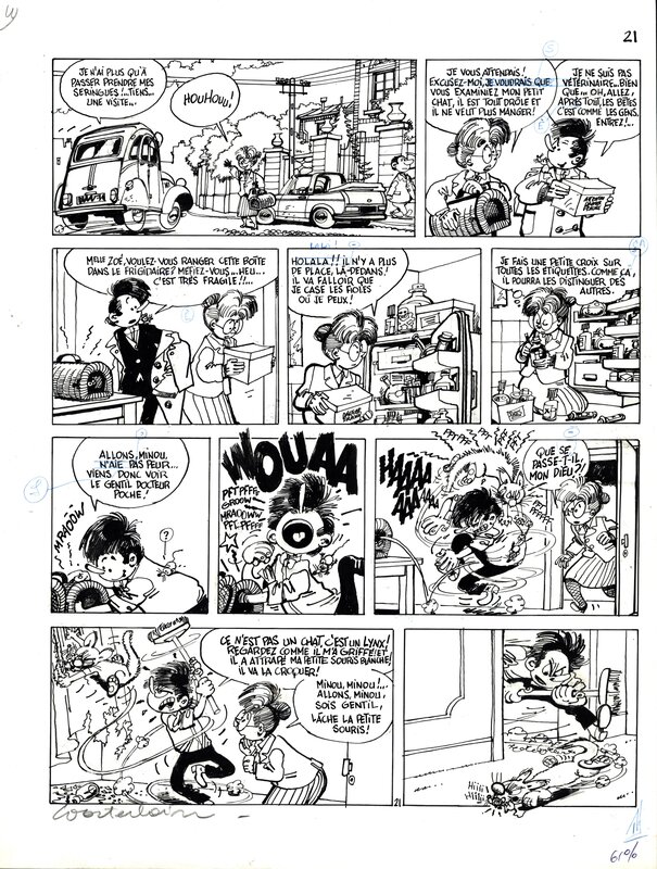 Wasterlain : Docteur Poche tome 7 planche 21 - Comic Strip