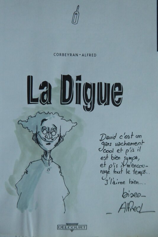La digue by Alfred - Sketch