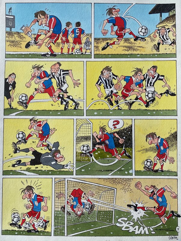 Gürçan Gürsel, Les foot furieux nr 2 / p7 - Comic Strip
