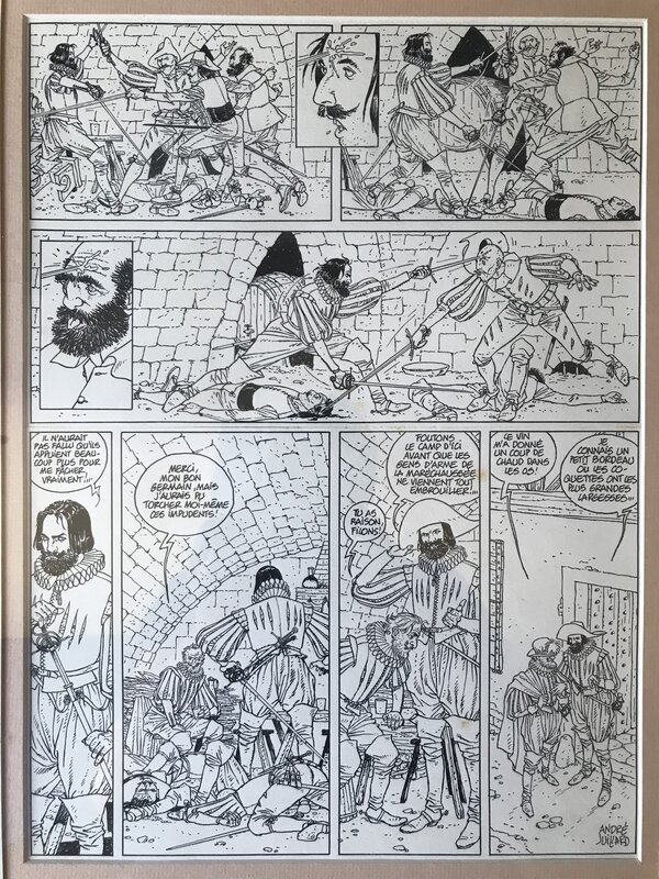 André Juillard, Les 7 vies de l épervier - Comic Strip
