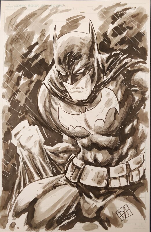 The Batman - Dylan Andrews - Original Illustration