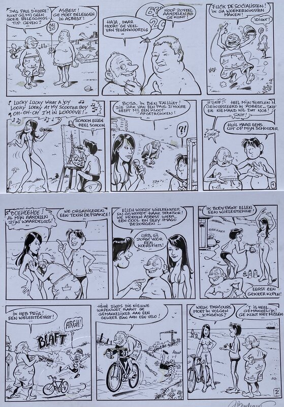 Jan Bosschaert, De Geverniste Venepelingskes / Ché / Part 1 - Comic Strip
