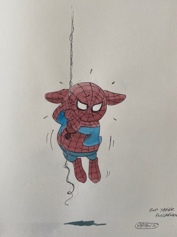 Spider RABBIT by Jean-Luc Masbou - Sketch