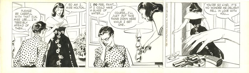 Alex Raymond, Rip Kirby 1954.06.29 - Comic Strip
