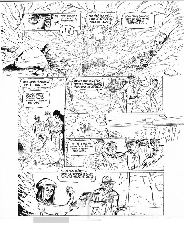 Olivier Roman, Harry Dickson #13  Pl 30 - Comic Strip