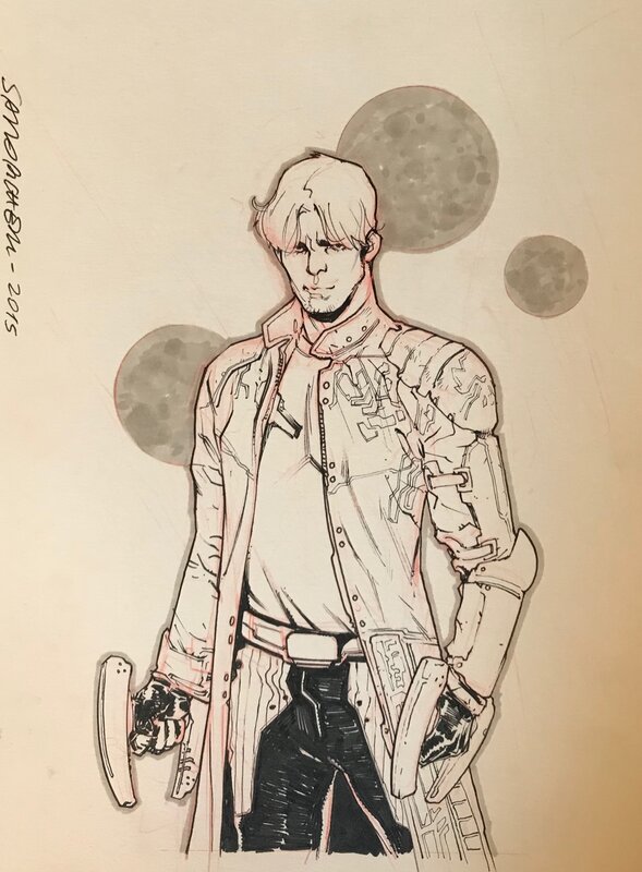 Star-Lord by Sara Pichelli - Original Illustration