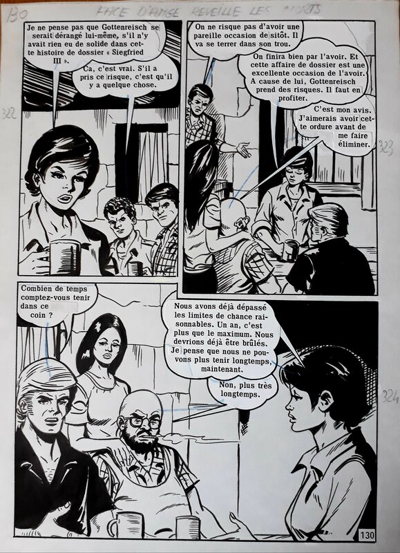 Vicenç Farrés Sensarrich, Adam Saint-Moore, Face d'ange réveille les morts (4) - Comic Strip