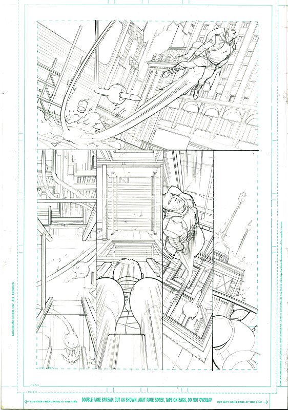 Pasqual Ferry, Adam Strange v2 #2 page 8 - Comic Strip