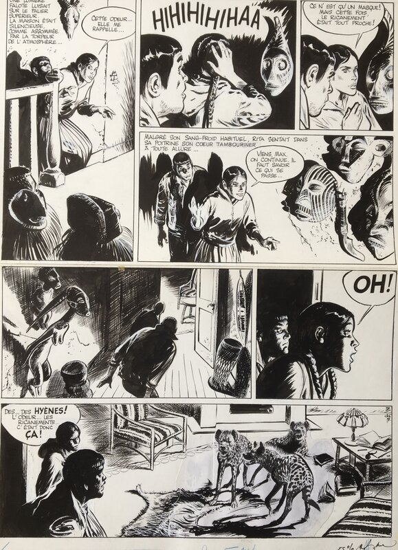 Les Zingari par René Follet, Yvan Delporte - Planche originale