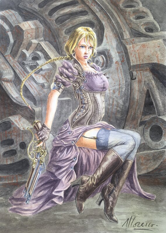 Marc Moreno, Eric Corbeyran, Le Régulateur - Ambrosia - Illustration originale